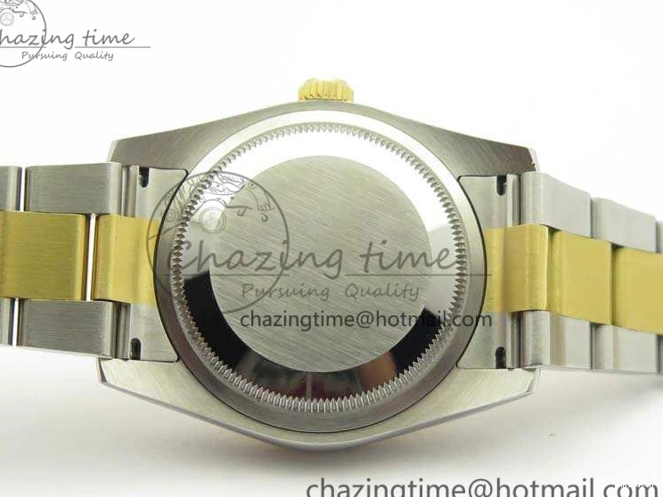 Oyster Fluted V2 Datejust 116234 Bracelet On 1:1 Best DJF 36mm Edition Black YG SS SA3135 Dial Com 0101